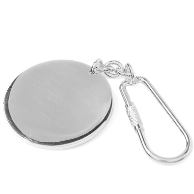 Shop A.p.c. Adrien Keyring In Silver