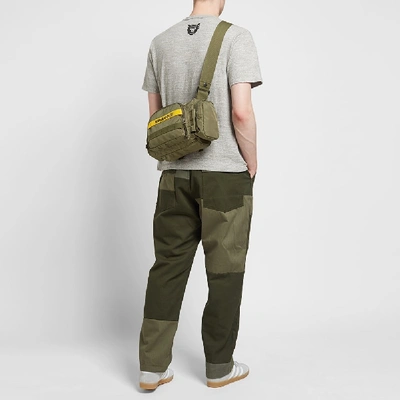 Shop Human Made Military Waist Bag In Green