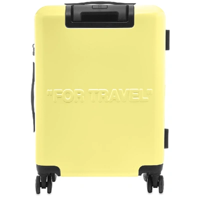 Shop Off-white For Travel Case In Yellow