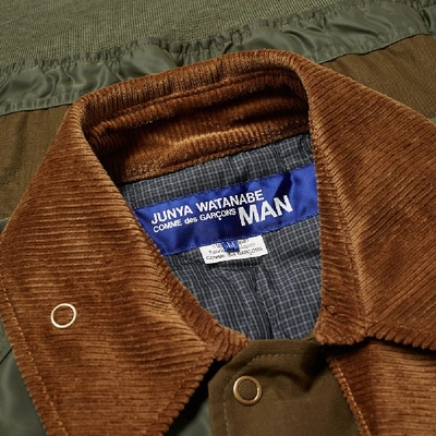 Shop Junya Watanabe Man Ma-1 Coat In Brown