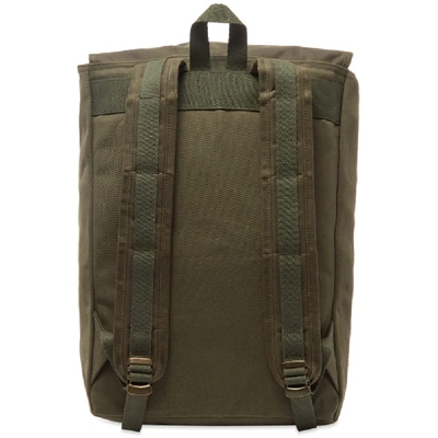 Shop Filson Rugged Twill Ranger Backpack In Green