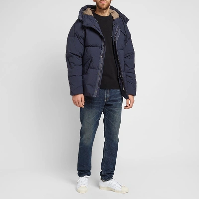 Shop Ten C Arctic Down Parka In Blue