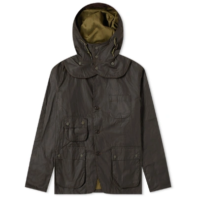 Barbour X Engineered Garments Upland Wax Jacket In Green | ModeSens