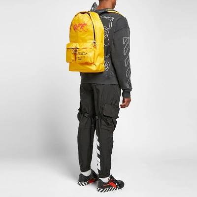 Shop Off-white Industrial Y013 Backpack In Yellow