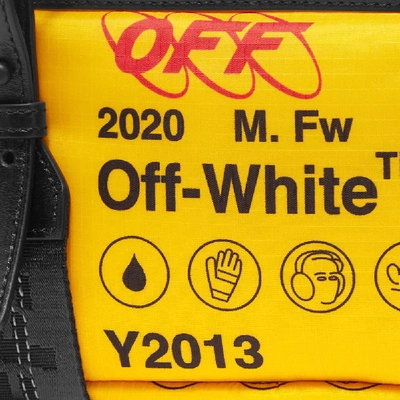 Shop Off-white Industrial Travel Crossbody Bag In Yellow