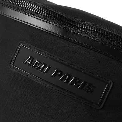 Shop Ami Alexandre Mattiussi Ami Cross Body Bag In Black