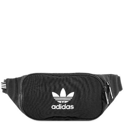 Shop Adidas Originals Adidas Essential Cross-body Bag In Black