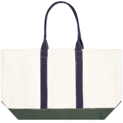 Shop Norse Projects Stefan Beach Bag In White