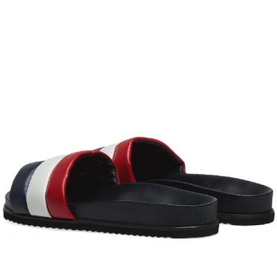 Shop Thom Browne Pool Slide In Blue