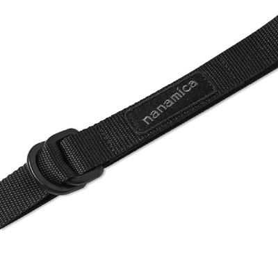 Shop Nanamica Tech Belt In Black