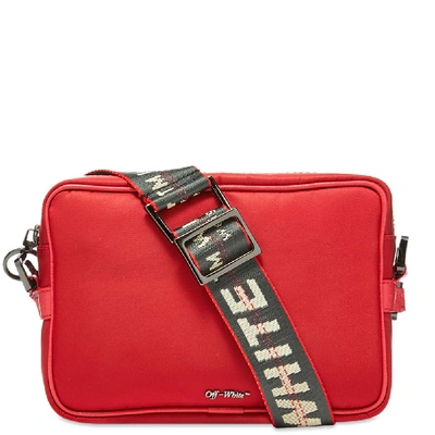 Shop Off-white Cross-body Industrial Bag In Red