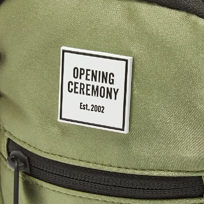 Shop Opening Ceremony Satin Mini Cross-body Bag In Green