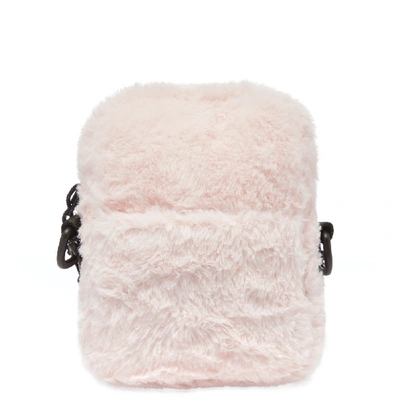 Shop Opening Ceremony Faux Fur Mini Cross-body Bag In Pink
