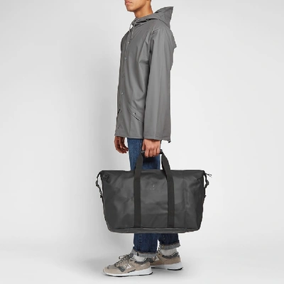 Shop Rains Weekend Bag In Black