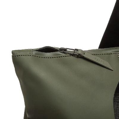 Shop Rains Weekend Tote In Green