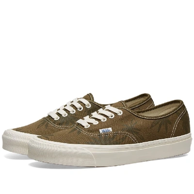 Shop Vans Vault Og Authentic Lx In Green