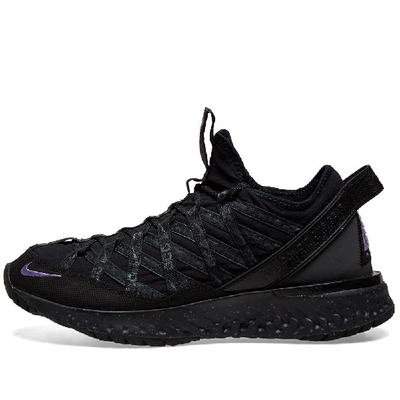 Shop Nike Acg React Terra Gobe In Black