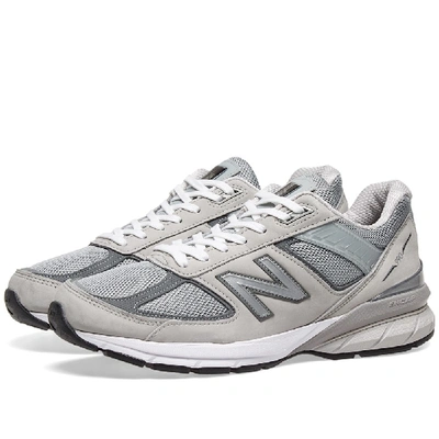 Shop New Balance M990ig5 - Made In The Usa In Grey