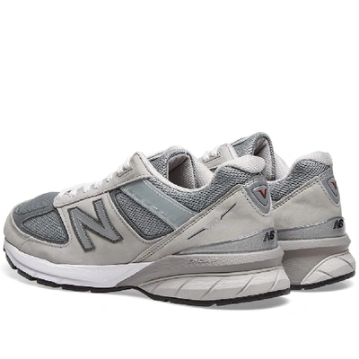 Shop New Balance M990ig5 - Made In The Usa In Grey