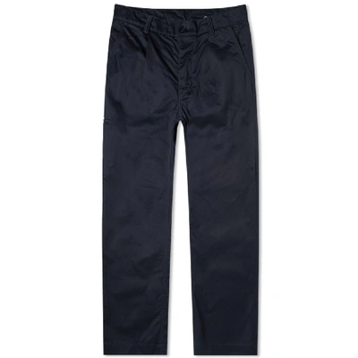 Shop Arpenteur Trevail Twill Chino In Blue