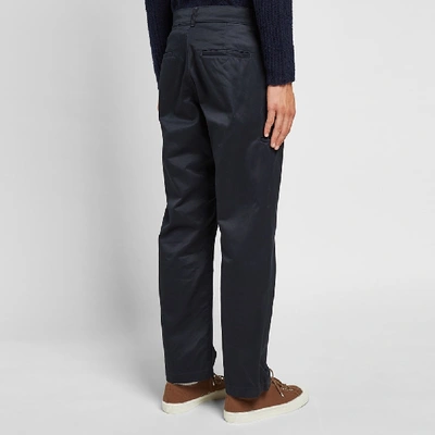 Shop Arpenteur Trevail Twill Chino In Blue