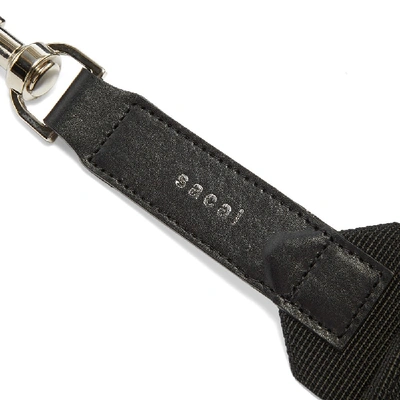 Shop Sacai X Porter-yoshida & Co. Belt Bag In Black