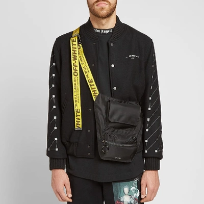 Shop Off-white Industrial Cross-body Bag In Black