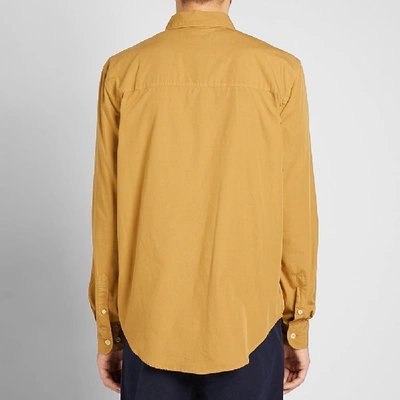 Shop Albam Gysin Shirt In Yellow