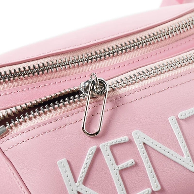 Shop Kenzo Logo Bumbag In Pink