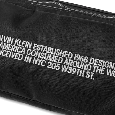 Shop Calvin Klein 205w39nyc 1968 Waist Pack In Black