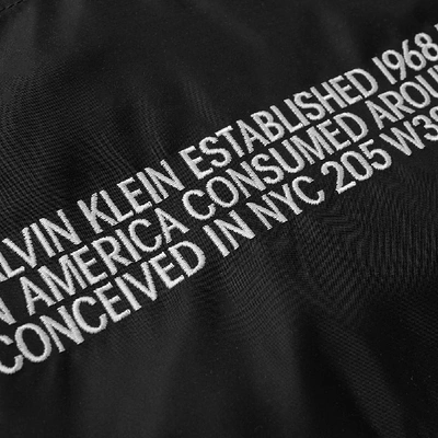 Shop Calvin Klein 205w39nyc 1968 Zip Pouch In Black