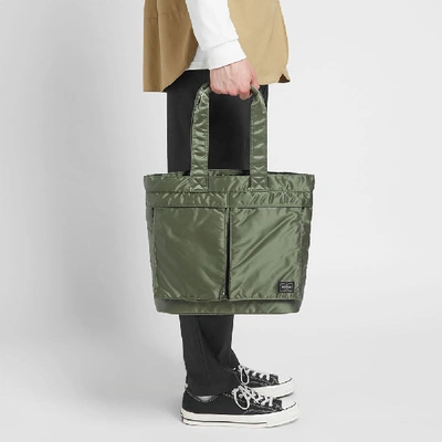 Shop Porter-yoshida & Co . Tote Bag In Green