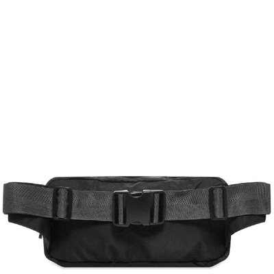 Shop Maharishi Nylon Travel Waist Bag In Black
