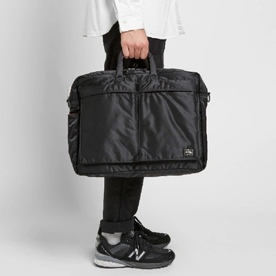 Shop Porter-yoshida & Co . 2-way Overnighter In Black