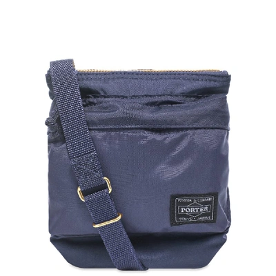 Porter-Yoshida & Co. FORCE SHOULDER POUCH Blue - NAVY