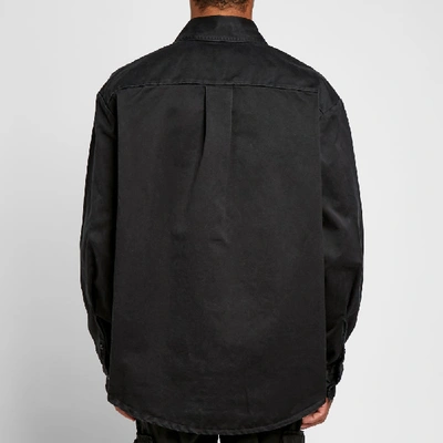 Shop Off-white Work Shirt In Black