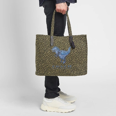 Shop Coach Zhu Jingyi Rexy Animal Tote In Green