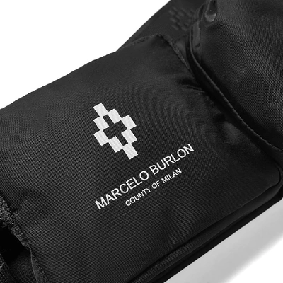 Shop Marcelo Burlon County Of Milan Marcelo Burlon Cross Logo Cross Body Bag In Black