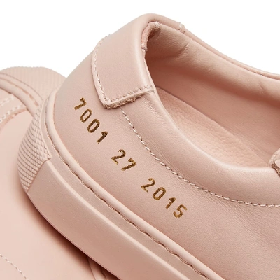 Shop Common Projects Original Achilles Low Kid In Pink