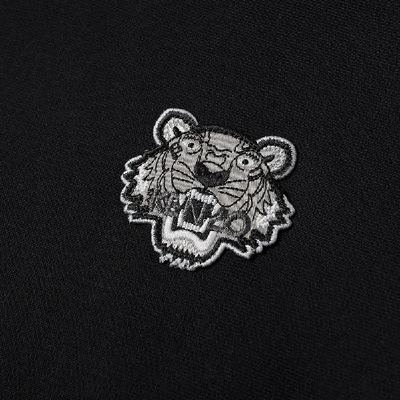 Shop Kenzo Tiger Crest Hoody In Black
