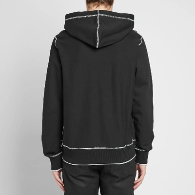 Shop Kenzo Tiger Crest Hoody In Black