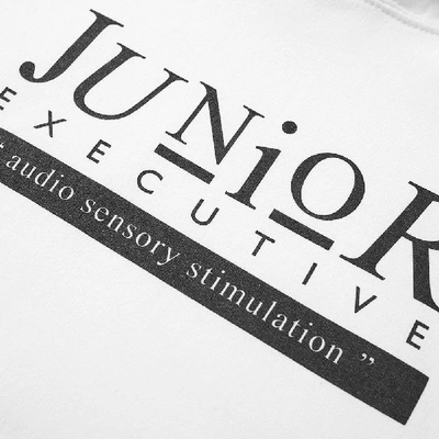 Shop Junior Executive Audio Hoody In White