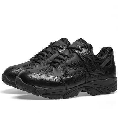 Shop Maison Margiela 22 Security Sneaker In Black