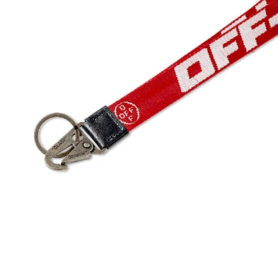 Shop Off-white 2.0 Industrial Necklace In Red