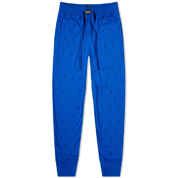 blue polo pajamas