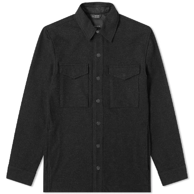 Shop Wings + Horns Stretch Twill Cpo Jacket In Black