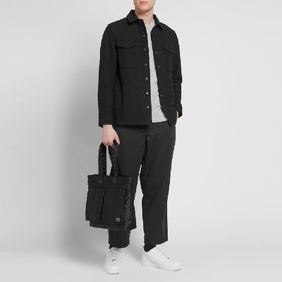 Shop Wings + Horns Stretch Twill Cpo Jacket In Black