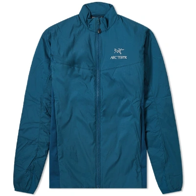 Shop Arc'teryx Atom Lt Insulated Packable Jacket In Blue