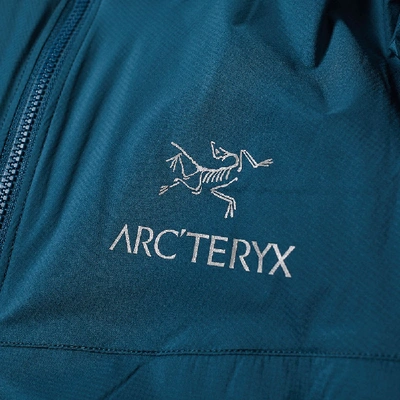 Shop Arc'teryx Atom Lt Insulated Packable Jacket In Blue