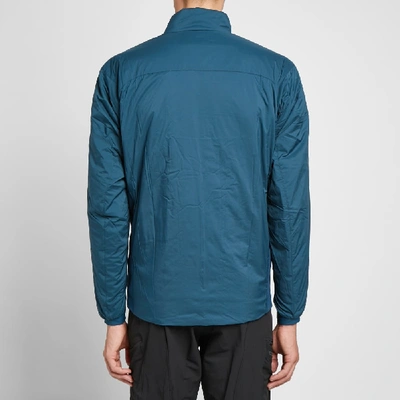 Shop Arc'teryx Atom Lt Insulated Packable Jacket In Blue